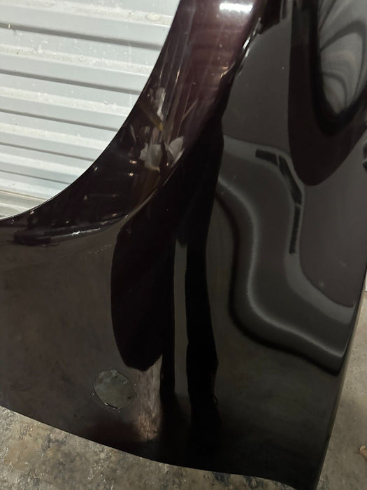 2010 NISSAN 370Z FRONT LEFT DRIVER FENDER OEM ~NAG~BLACK CHERRY ~MINOR WEAR~