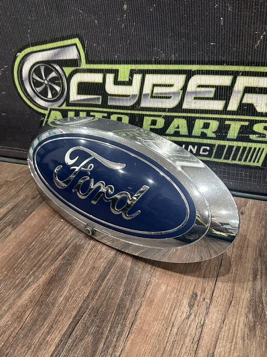 2017-2019 FORD 350 F450 FRONT GRILLE EMBLEM W CAMERA ASSEMBLY OEM *NORMAL WEAR*