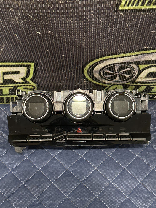2015 JAGUAR F TYPE A/C CLIMATE CONTROL SWITCH PANEL OEM EX53 18C858 EK ~DAMAGE~