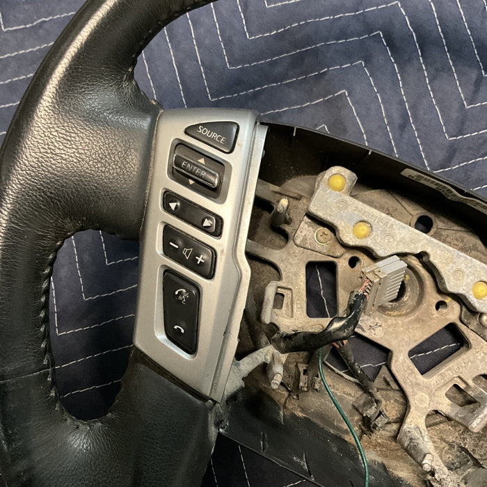2017 NISSAN TITAN STEERING WHEEL OEM 48430 EZ52A