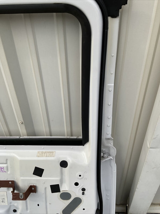 2017-2022 FORD F250 F350 F450 REAR DRIVER DOOR PEARL WHITE (PAINT CODE:UG) OEM