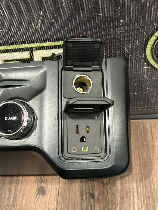 2023-24 FORD F350 HVAC AC A/C HEAT CLIMATE CONTROL BEZEL OEM PC3B E044K30