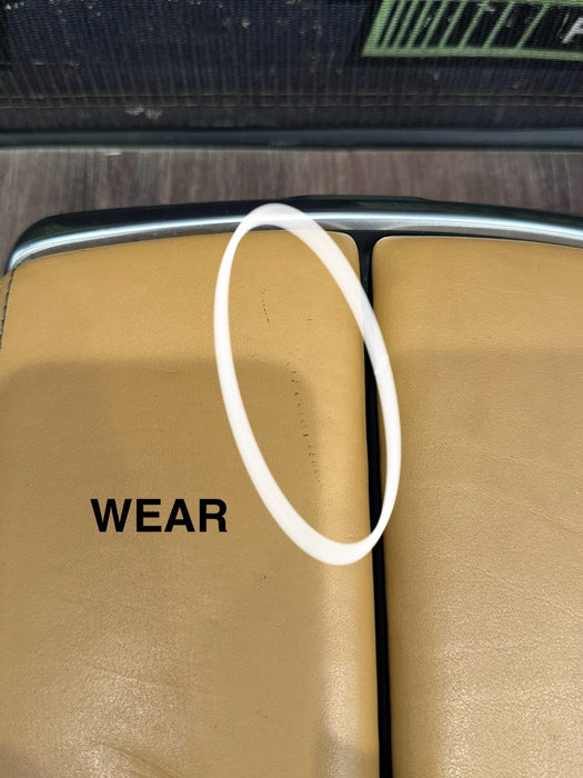 2020 BMW M8 COMP F93 SAKHIR ORANGE CENTER CONSOLE STORAGE ARMREST OEM *READ/FLAW