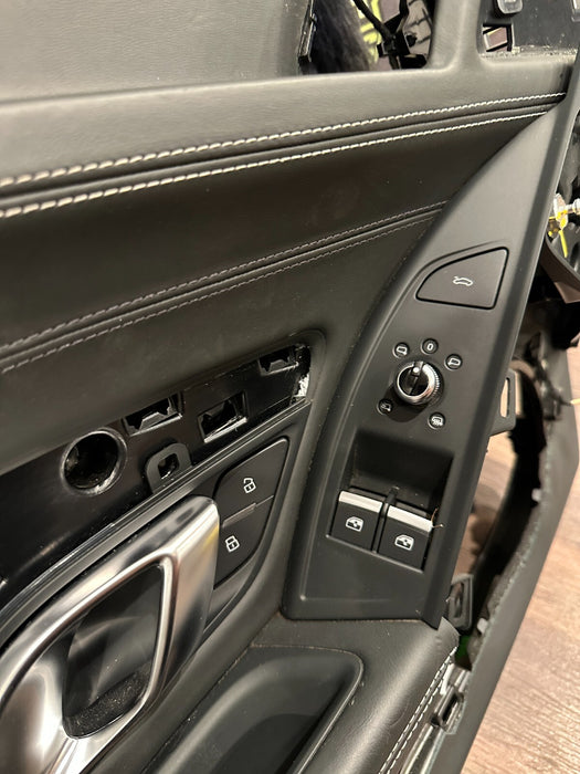 2017 AUDI R8 SPYDER PLUS DRIVER LEFT DOOR PANEL TRIMS OEM 4S7 867 105