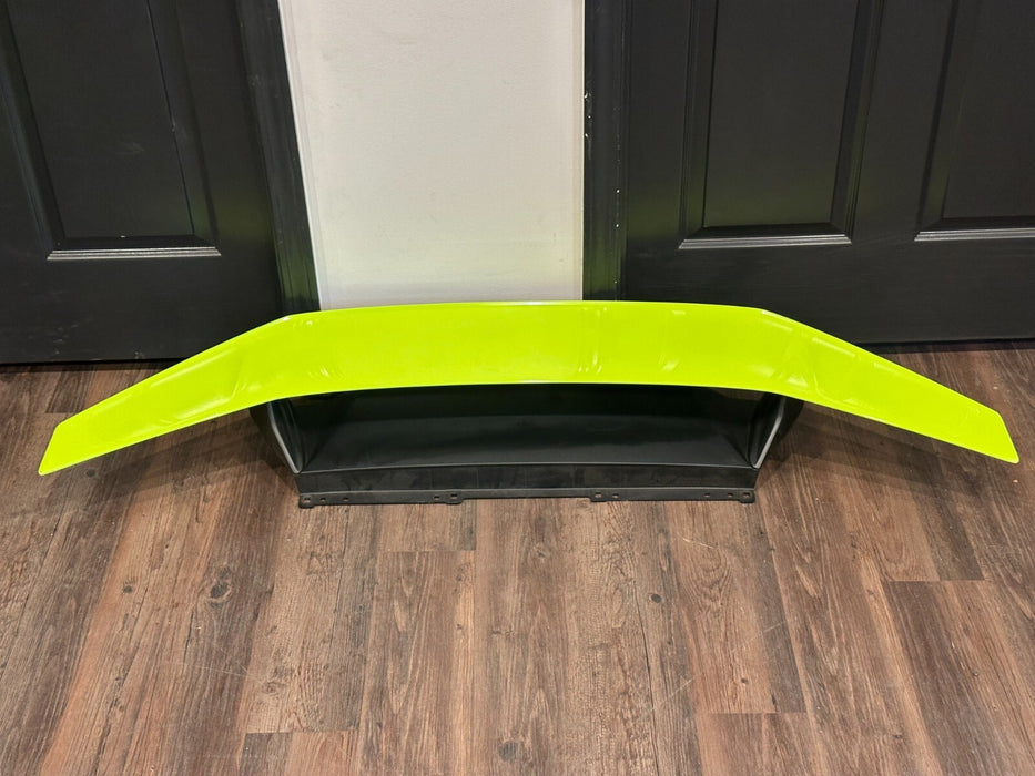 2023 LAMBORGHINI HURACAN TECNICA FACTORY WING SPOILER W/ BASE OEM GENUINE
