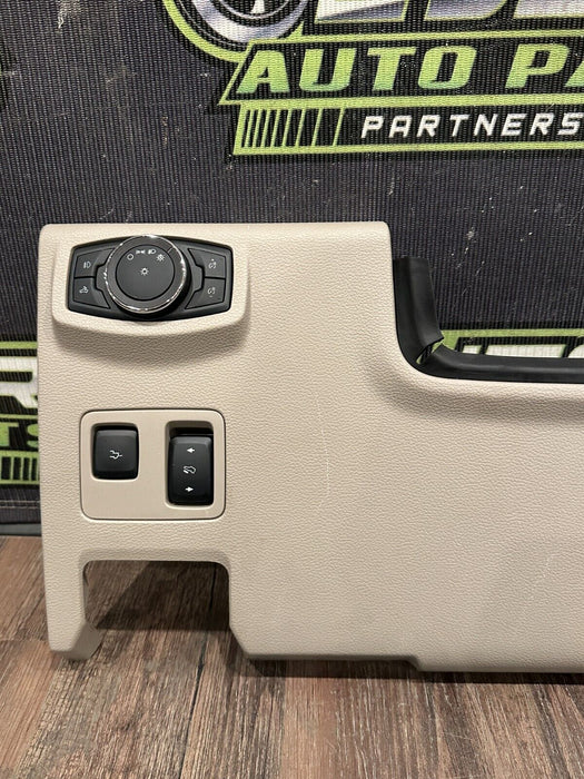 2017-2019 FORD F250 F350 F450 LIMITED LEFT LOWER DASH KNEE PANEL OEM