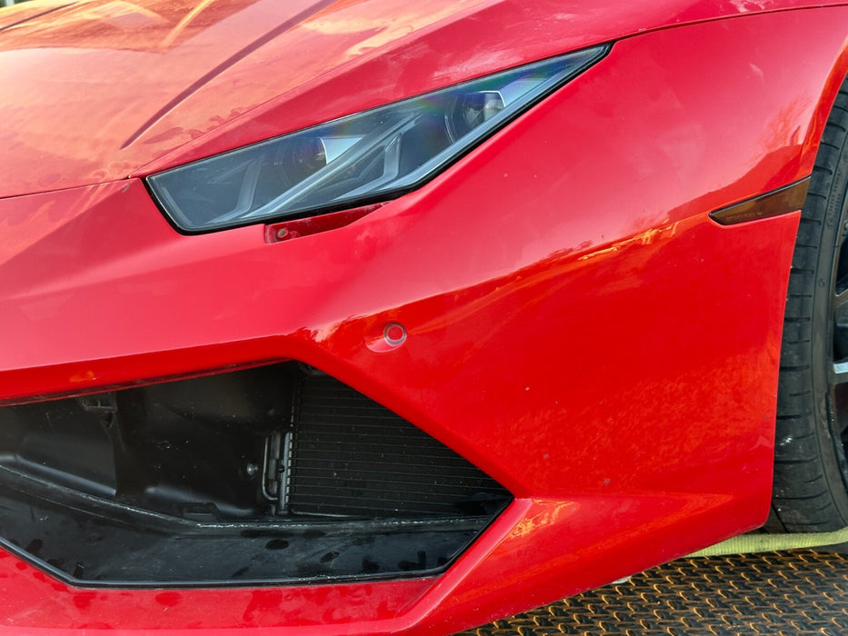 2015 2016 2017 2018 2019 LAMBORGHINI HURACAN LP 610 FRONT BUMPER COVER OEM RED