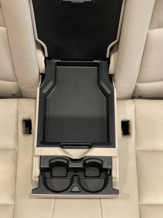 2011 BMW 550i F10 5 SERIES REAR UPPER LOWER SEATS CUSHIONS ~MINOR WEAR~