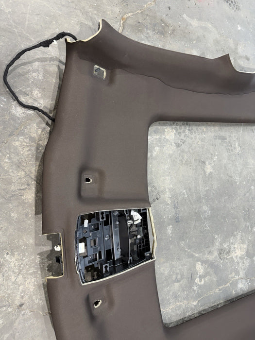 2017-2022 FORD F250 F350 F450 KING RANCH TWIN PANEL MOONROOF HEADLINER BROWN OEM