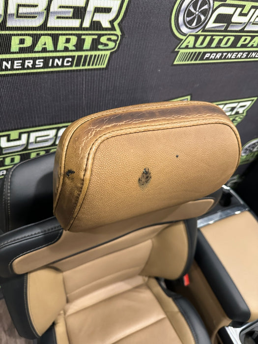 2023 2024 FORD F250 F350 F450 LARIAT FRONT SEATS CENTER CONSOLE ~MINOR BURN WEAR