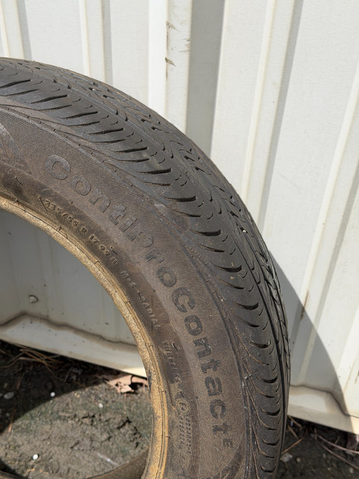 (1) CONTINENTAL CONTICONTACT 235/55R17 99H