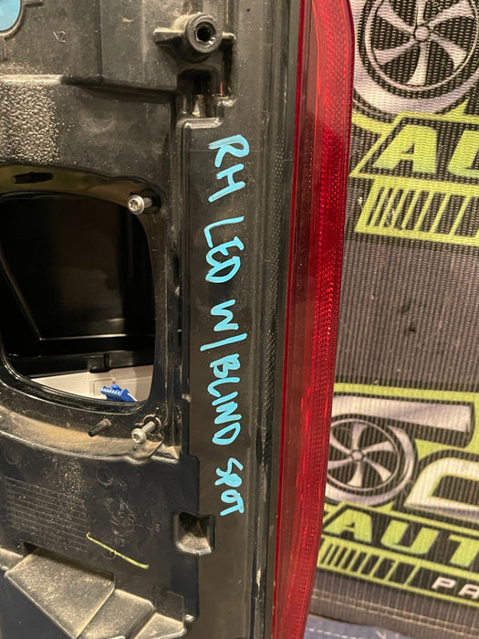 2023-2026 FORD F250 F350 F450 PASSENGER RIGHT LED TAIL LIGHT W BLIND SPOT OEM