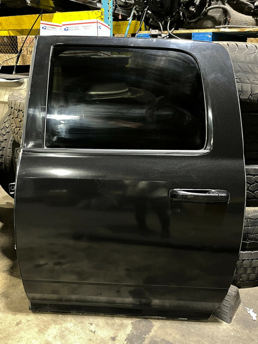 2018 DODGE RAM 1500 2500 3500 LARAMIE REAR LEFT DOOR SHELL BLACK *PXR* 2010-2018