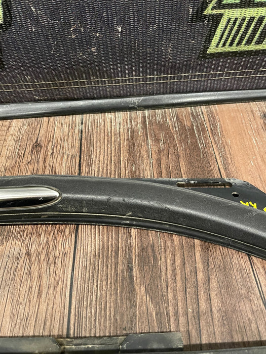 2017-2019 FORD F250 F350 REAR LEFT RIGHT CHROME DOOR STRIP PAIR OEM (READ DESCR)