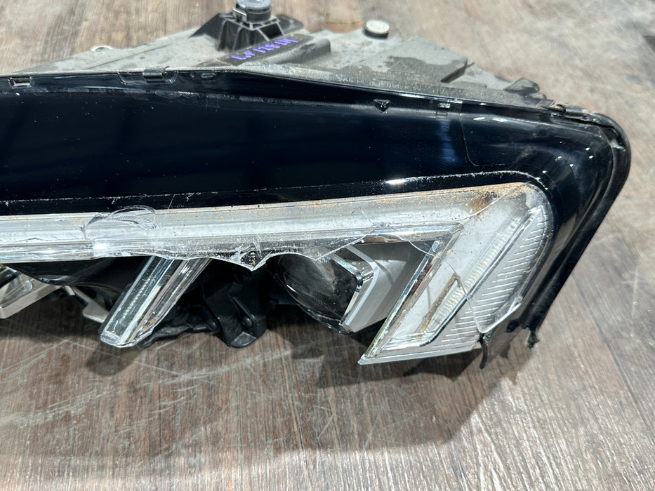 2017 AUDI R8 LEFT LED HEADLIGHT OEM *DAMAGED*