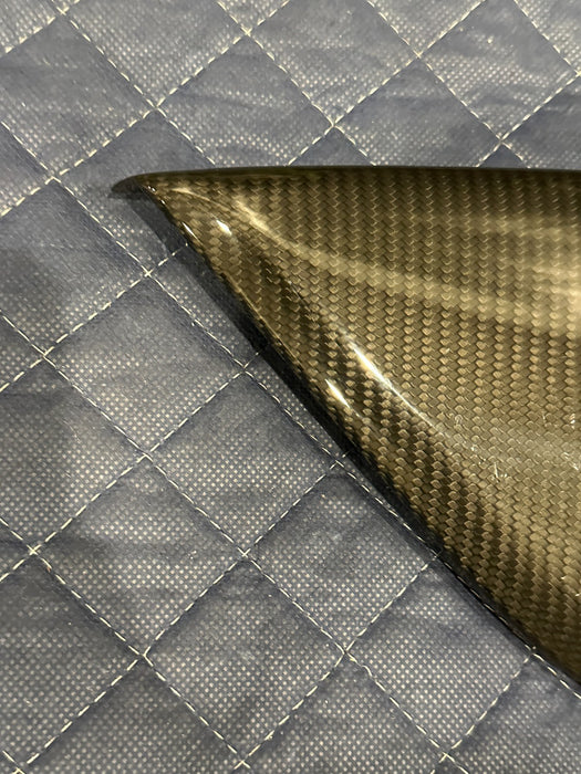 2012 AUDI R8 LEFT DRIVER DOOR CARBON FIBER TRIM PANEL OEM 423 868 091