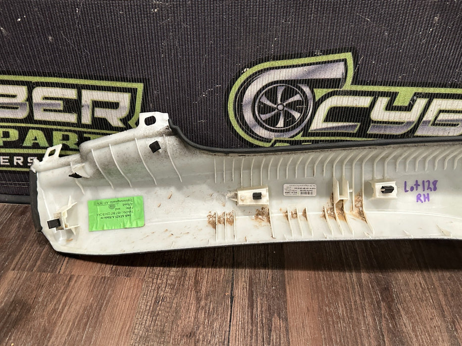 2017 AUDI R8 SPYDER FRONT RIGHT A PILLAR TRIM OEM