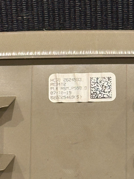 2017-2019 FORD F350 F450 LARIAT LEFT RIGHT UPPER B PILLAR TRIMS OEM ~SCRATCHES~