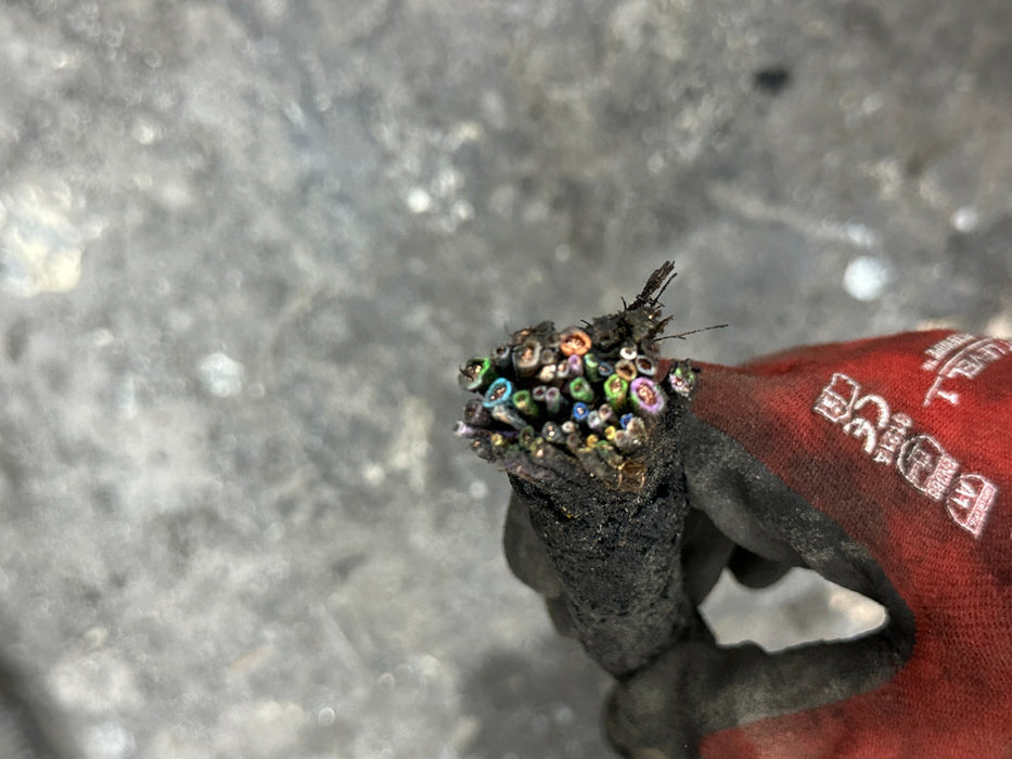 2019 FORD F350 LEFT CHASSIS FRAME WIRING HARNESS ASSEMBLY OEM ~CUT!!~ HC3T 2B572