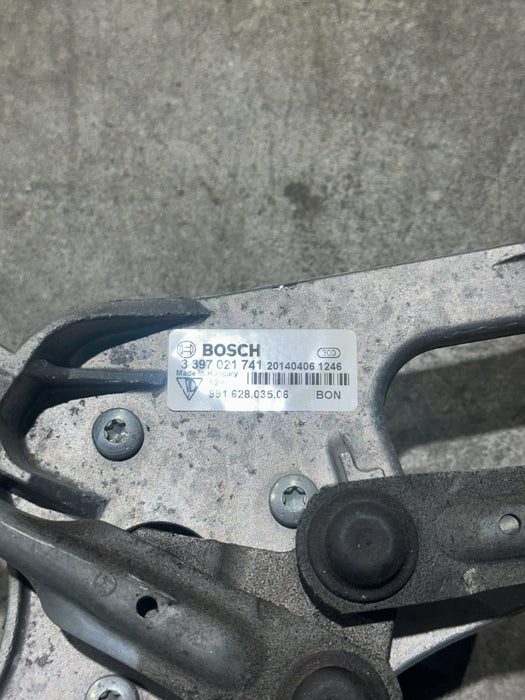 2014 PORSCHE 911 TURBO S WINDSHIELD WIPER MOTOR ASSEMBLY OEM 991.628.035.06