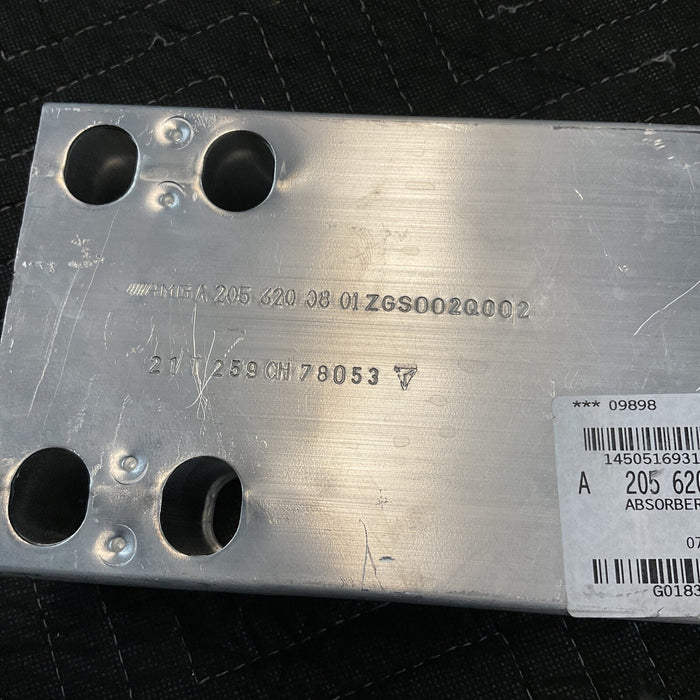 2021 MERCEDES E63S/C63S AMG FRONT RAIL EXTENSION BRACKET OEM RH 205-620-08-01