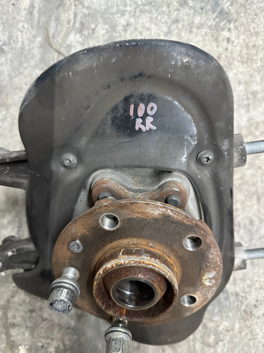 2018 AUDI R8 REAR RIGHT SUSPENSION HUB KNUCKLE OEM