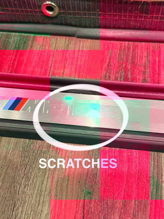 2024 BMW M3 M4 G80 G82 FRONT RIGHT SILL KICK PLATE OEM *SCRATCHES #5*