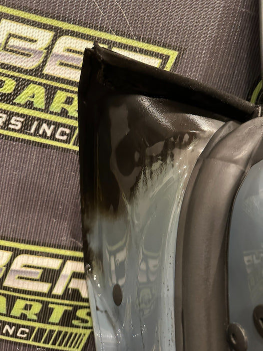 2017 2021 AUDI R8 LEFT DRIVER DOOR SHELL KEMORA GRAY  4S0 831 311 A "MINOR BURN"