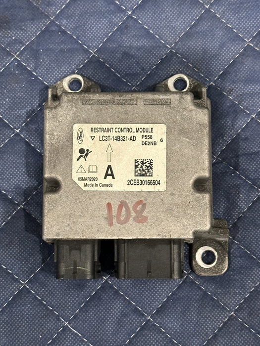 2020 FORD F250 F350 XLT RESTRAINT CONTROL MODULE OEM LC3T 14B321 AD *NO CODES*