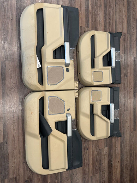 2017 2018 2019 FORD F250 F350 F450 LARIAT INTERIOR SEATS DOOR PANELS CONSOLE OEM