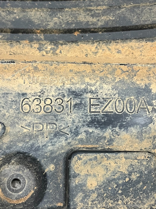 2016 NISSAN TITAN XD FRONT LEFT DRIVER FENDER LINER 63831 EZ00A OEM