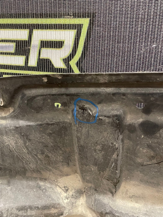 2017 NISSAN 370Z NISMO FRONT UNDERSHROUD SHIELD OEM *DAMAGE/READ DESCRIPTION*