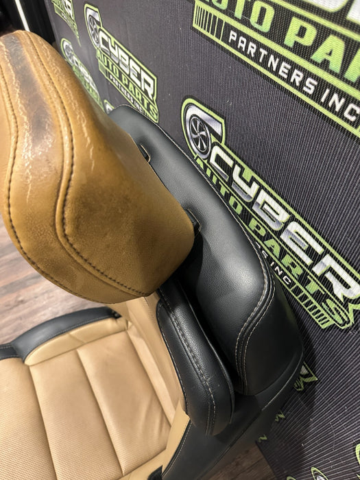 2023 2024 FORD F250 F350 F450 LARIAT FRONT RIGHT SEAT ~MINOR BURN WEAR~