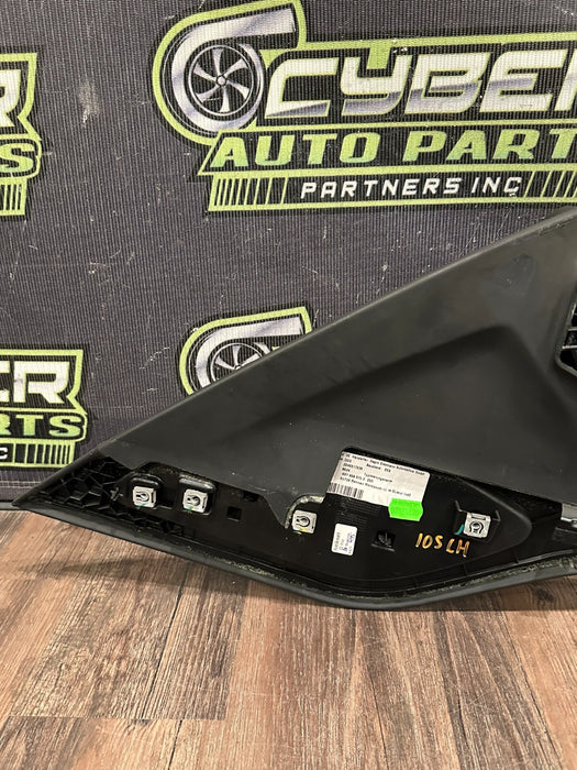 2021 AUDI R8 LEFT CENTER CONSOLE LEATHER COVER FRAME OEM 4S1 858 970 E *FLAWS #6