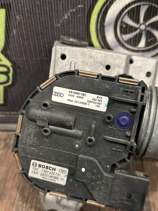 2021 AUDI R8 FRONT PASSENGER RIGHT WINDSHIELD WIPER MOTOR ASSEMBLY OEM 4S1955119