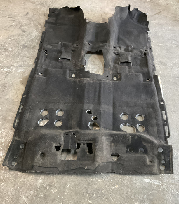 2016 NISSAN TITAN XD CREW CAB FLOOR CARPET BLACK OEM