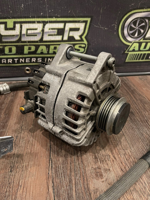 2017 MERCEDES-BENZ C63 AMG V8 ALTERNATOR GENERATOR W/ HOSE OEM 000 906 17 05