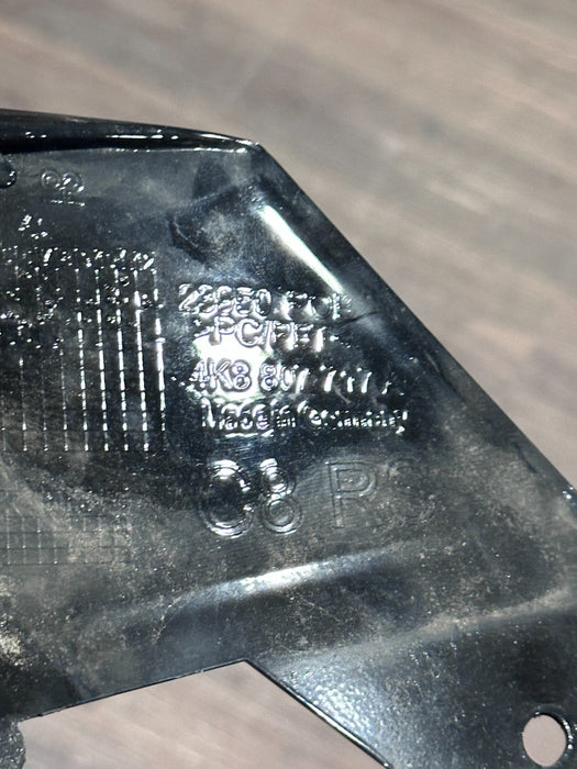 2021 2022 2023  AUDI RS6 FRONT LOWER BUMPER SPOILER TRIM 4K8 807 717 A