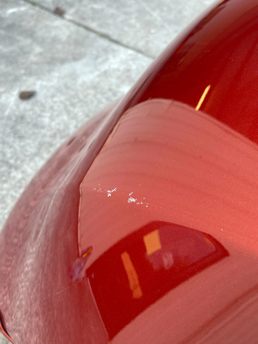 2009-2020 NISSAN 370Z REAR BUMPER COVER COMPLETE MAGMA RED OEM
