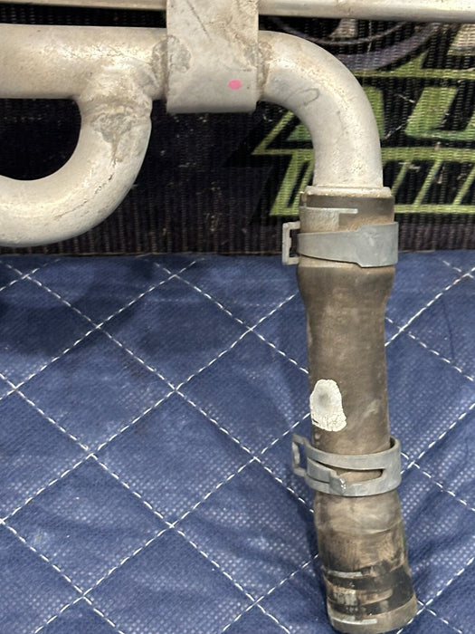 2017 2018 AUDI R8 COOLANT HOSE PIPE LINE W/ SUPPORT MOUNT BRACKET OEM 4S0813239