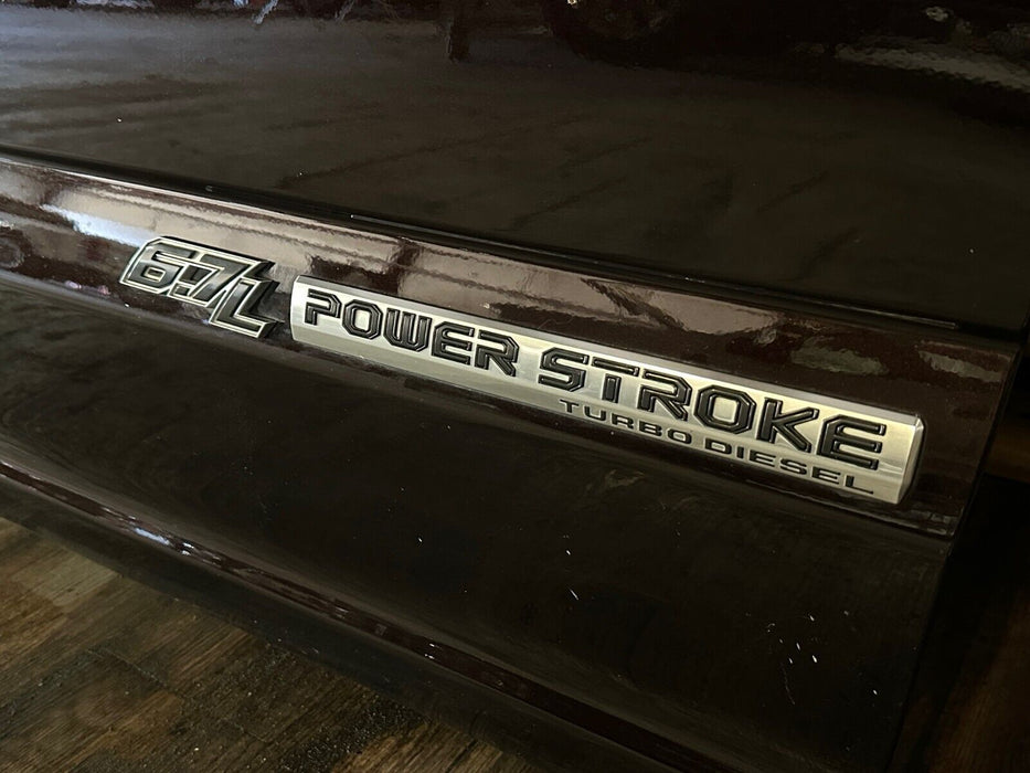 2017-19 FORD F250 F350 FRONT PASSENGER RIGHT DOOR OEM MAGMA RED (E2) *READ DESC