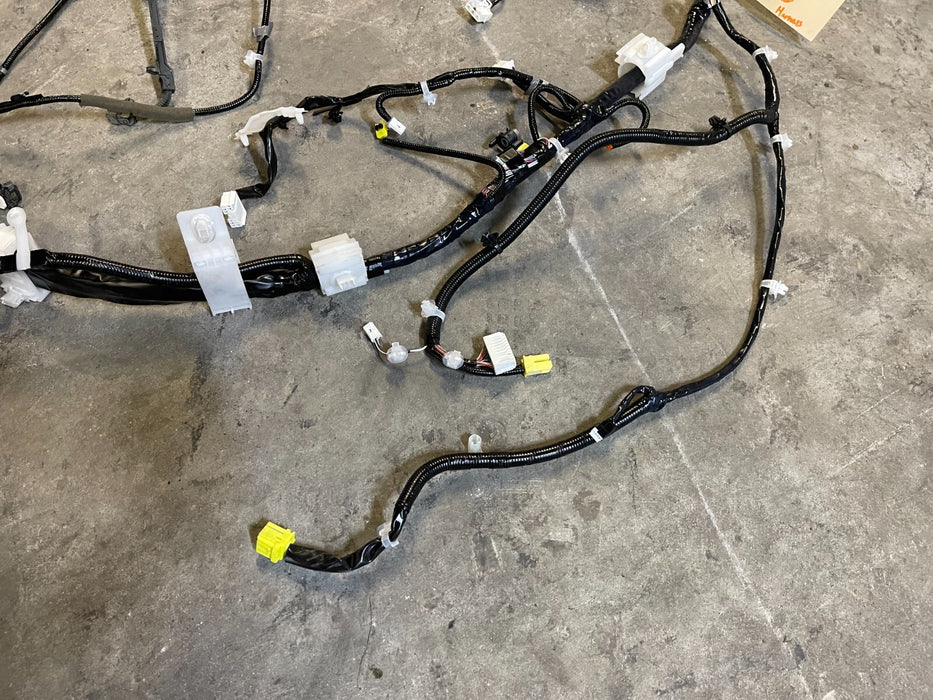 2017 INFINITI Q50 RED SPORT DRIVER LEFT LH SIDE INTERIOR WIRING HARNESS OEM