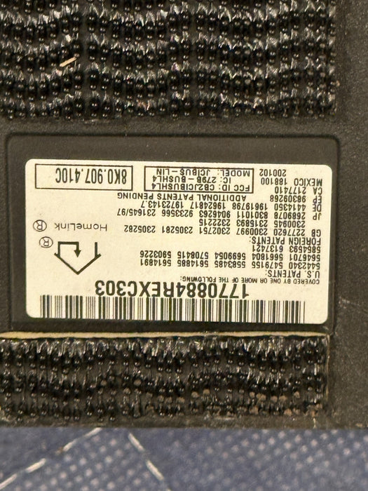 2014 AUDI R8 HOMELINK GARAGE DOOR CONTROL MODULE 8K0 907 410 OEM