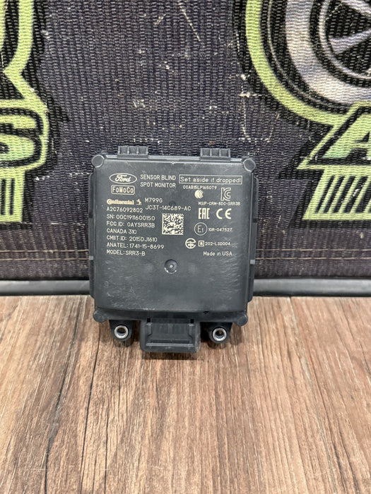 2019 FORD F150 RAPTOR LEFT TAIL LIGHT BLIND SPOT RADAR MODULE OEM JC3T-14C689-AC