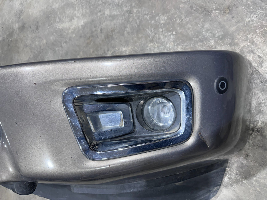 2017 NISSAN TITAN XD FRONT BUMPER WITH FOG LIGHTS OEM *SLIGHT DENT/WEAR 8-9*