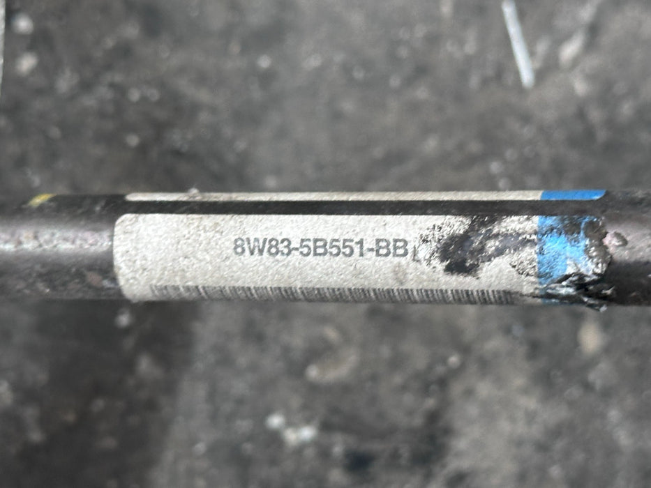 2015 JAGUAR F TYPE REAR LEFT KNUCKLE SPINDLE 20K MILES OEM EX53-5A971-AC