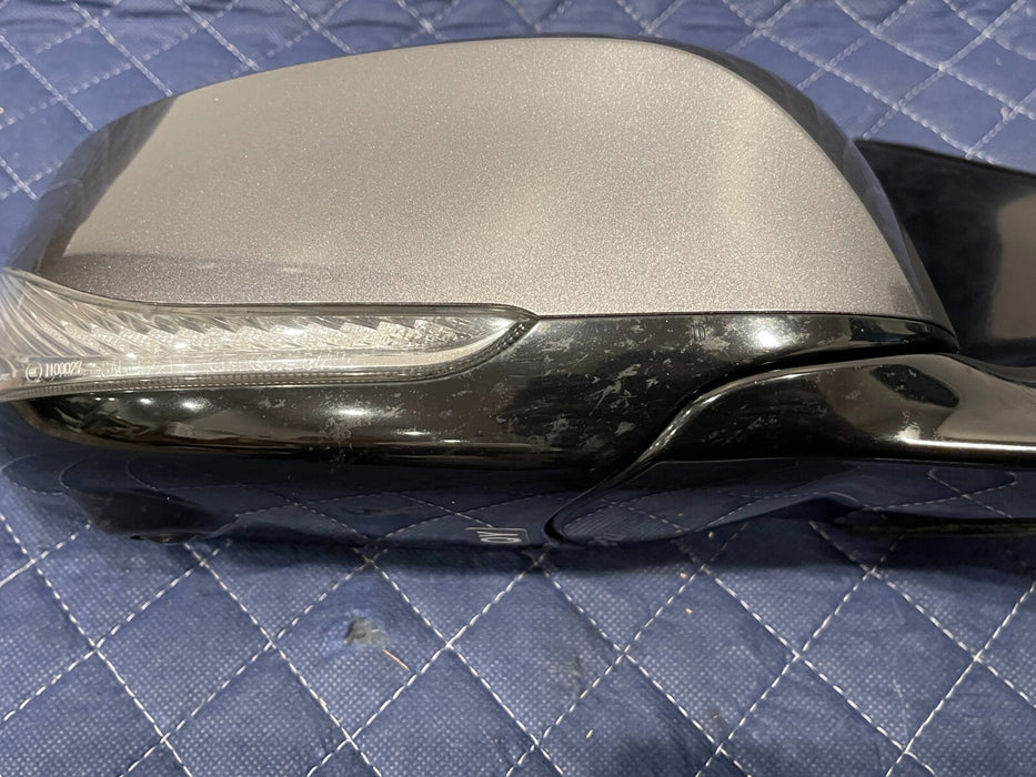 2017 INFINITI Q50 RED SPORT DRIVER LEFT DOOR MIRROR W/ CAMERA (PAINT CODE KAD)