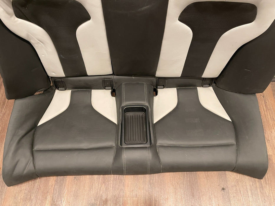 2020 BMW M4 F82 REAR BACK SEAT LEATHER CUSHIONS HERITAGE EDITION OEM *READ/BENT*