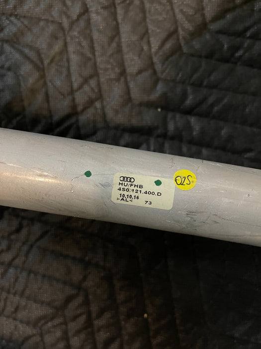2017 AUDI R8 V10 COOLANT PIPE W/ HOSE TUBE OEM 4S0 121 400 D *MINOR DENTS*