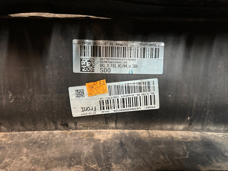 2015-2020 BMW M4 F82 FRONT BUMPER LAGUNA SECA BLUE (448) ~DAMAGE~